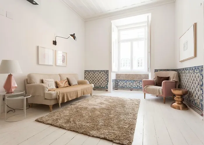 Baixa Tile Blue Two-bedroom - By Lu Holidays Apartament Lizbona