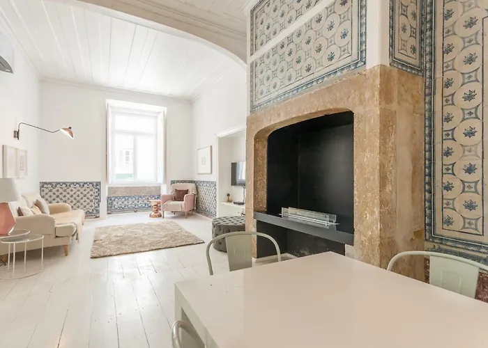 Baixa Tile Blue Two-bedroom - By Lu Holidays Лиссабон