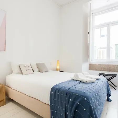 Baixa Tile Blue Two-bedroom - By Lu Holidays Апартаменты *