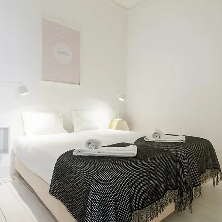 Baixa Tile Blue Two-bedroom - By Lu Holidays リスボン