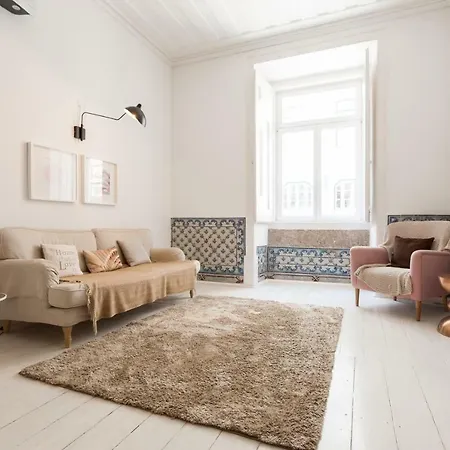 Baixa Tile Blue Two-bedroom - By Lu Holidays アパート リスボン